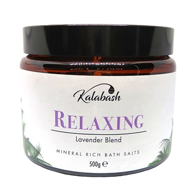 Kalabash Relaxing Lavender Blend Mineral Rich Bath Salts Best Bath Soaks and Salts