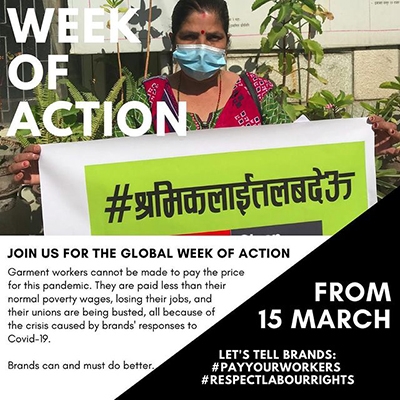 On International Women’s Day, Honour Female Garment Workers Clean Clothes Campaign Instagram