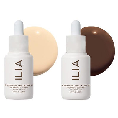 Clean Sunscreen For Your Skin Type Super Serum Skin Tint Ilia Beauty Dry Skin