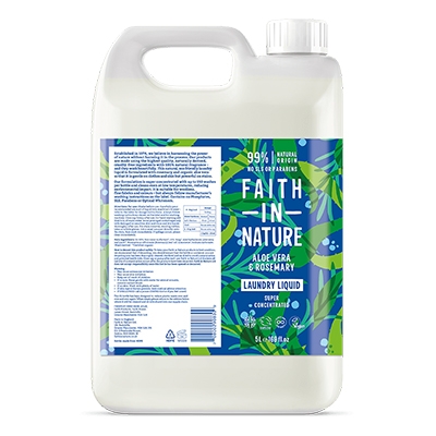 Natural Clothing Aftercare Faith in Nature Laundry Liquid